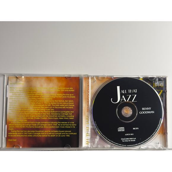 The Best of Benny Goodman – All That Jazz CD (2001, Fourmatt Jazz/Blues Series) - Picture 3 of 8
